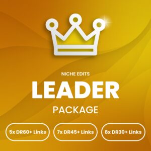 Leader Package Niche Edit