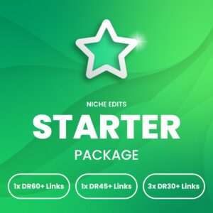 Starter Package Niche Edit